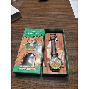 NIB Vintage Fossil Keebler " It's Elfin Time Collectible Analog Watch